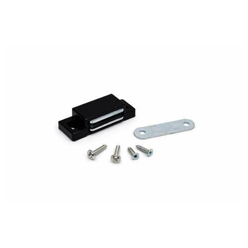 CUPBOARD CATCH BLACK 4PK Pack of 4