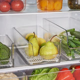 Nouveau Short Fridge Bin 380 X 180mm Clear