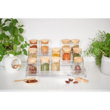 Nouveau Expandable 3-Tier Storage Rack Clear