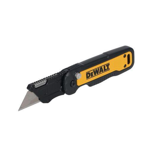 DeWALT Fixed Blade Folding Push And Flip Knife