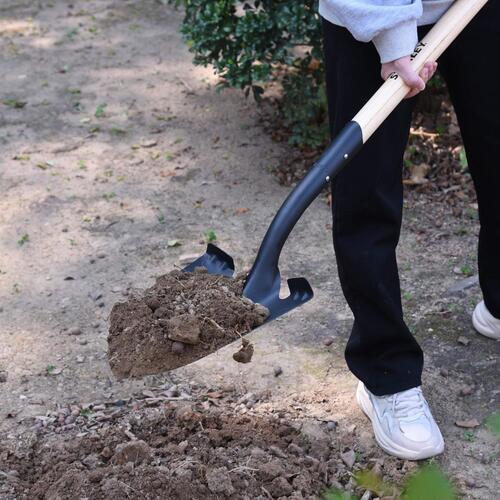 Stanley Long-Handle Round Mouth Shovel
