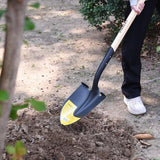 Stanley Long-Handle Round Mouth Shovel