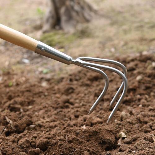 Stanley Stainless Steel Long-Handle Cultivator