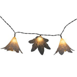 Nouveau Flower String Lights Battery Operated Warm White