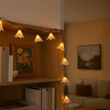 Nouveau Flower String Lights Battery Operated Warm White