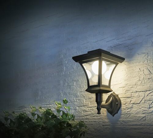 Nouveau Solar Lamp Post 1.2m Warm White