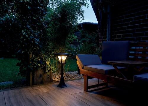 Nouveau Solar Lamp Post 1.2m Warm White