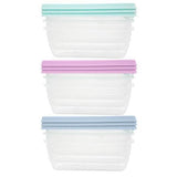 Snazzee Container Rectangle Set Of 3 600mL Assorted