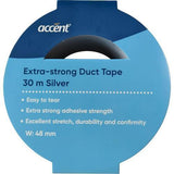 Accent Extra Strong Duct Tape Accent 48mm x 30m Silver