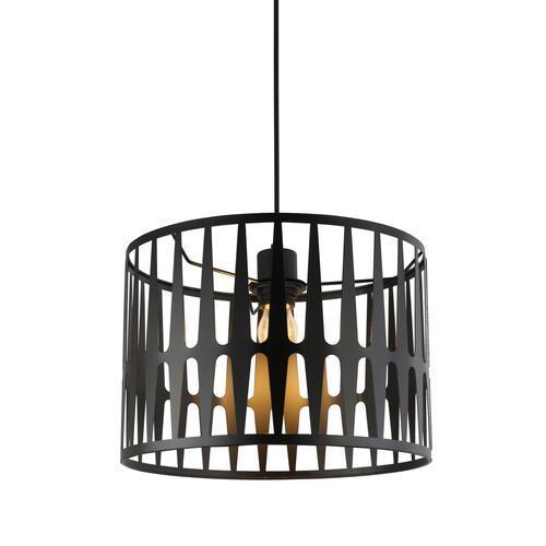 Nouveau Lamp Shade 330 X 230mm/60 Watt Black