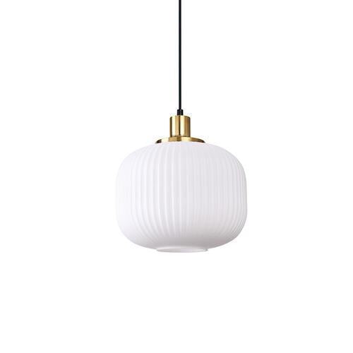 Orbit Veya Penant White Glass