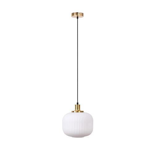 Orbit Veya Penant White Glass