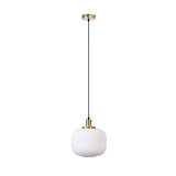 Orbit Veya Penant White Glass