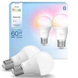 Philips Essential E27 806 Lumens 2 Pack 7.5 Watts Colour