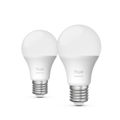 Philips Essential E27 806 Lumens 2 Pack 7.5 Watts Colour