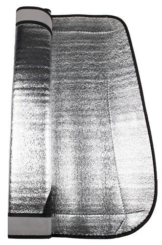 AUTO BOSS Front Folded Super Thick Sunshade 1420mm X 700mm Plain