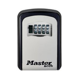 Master Lock Wall Mount Key Safe 18.5cm 13.5cm L: 5.3cm Black And Silver