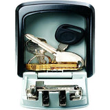 Master Lock Wall Mount Key Safe 18.5cm 13.5cm L: 5.3cm Black And Silver
