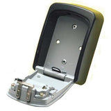 Master Lock Wall Mount Key Safe 18.5cm 13.5cm L: 5.3cm Black And Silver