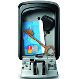 Master Lock Wall Mount Key Safe 18.5cm 13.5cm L: 5.3cm Black And Silver