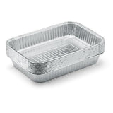 Weber BBQ Drip Pans Small Silver Pack of 10