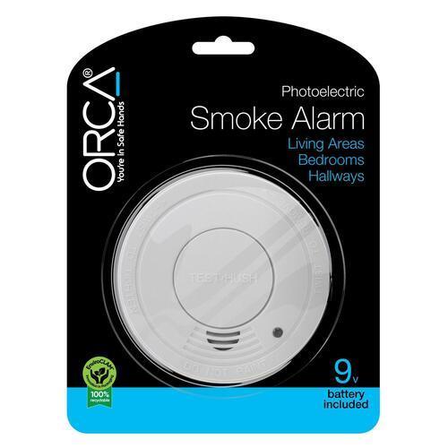 Orca Photoelectric Smoke Alarm 9 Volt