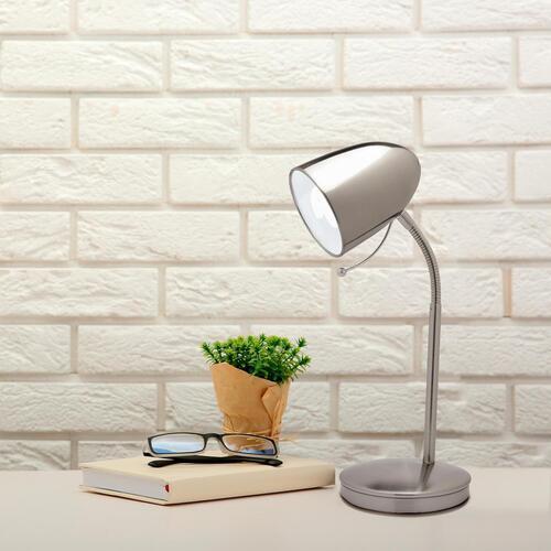 Mercator Sara Desk Lamp 28 Watt Brushed Chrome