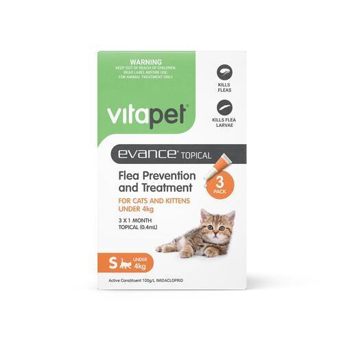 Vitapet Evance Cat Flea Treatment 4kg