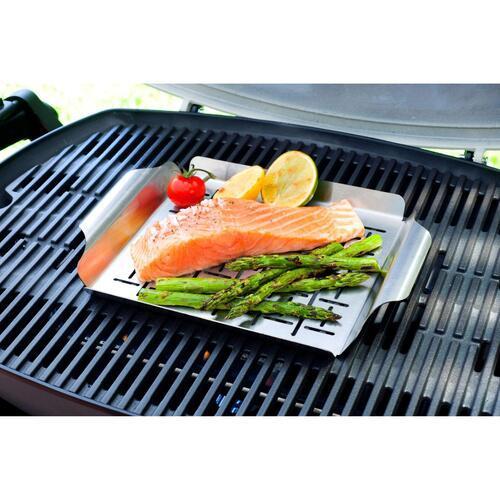 Weber Q Grill Pan 210 X 290mm Silver