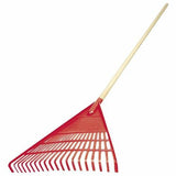 Number 8 Plastic Leaf Rake Assorted Colours