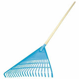 Number 8 Plastic Leaf Rake Assorted Colours