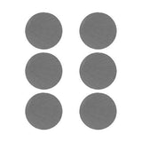 Magnet Source Magnet Disc 25mm 6 Piece Grey Pack of 6