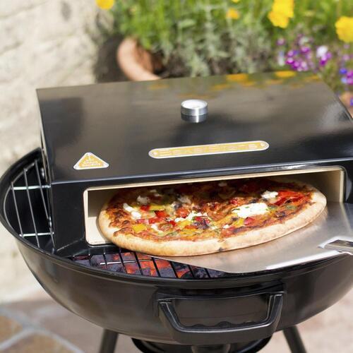 Bakerstone Basics Pizza Oven H: 130mm, W: 420mm, D: 360mm Black