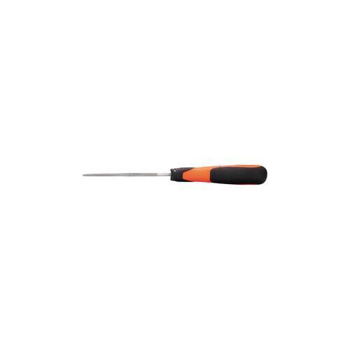 Bahco Round File 150mm Grey Orange And Black