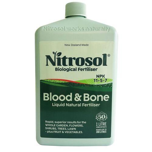 Blood & Bone Liquid Fertiliser 1L - Nitrosol