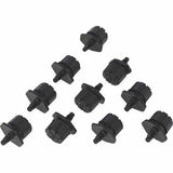 Neta Adjustable Dripper Thread 4mm Black Pack of 10