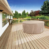 Polytuf Small Round Table Setting Cover