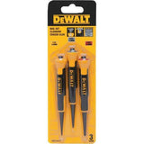 DeWALT Bi-Material Nail Punch 3 Piece