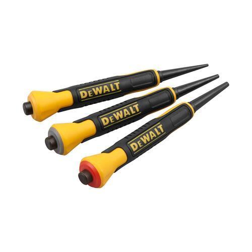 DeWALT Bi-Material Nail Punch 3 Piece