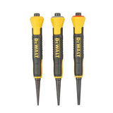 DeWALT Bi-Material Nail Punch 3 Piece