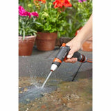 Gardena Premium Cleaning Nozzle Black Silver & Orange