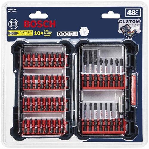 Bosch Impact Tough Screwdriver Bits 48 Piece