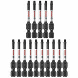 Bosch Impact Tough Square Screwdriver Bits Pack of 15