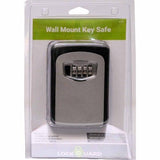 Lockguard Wall Mount Key Safe Grey