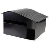 Mail Boss Wanaka Metal Letterbox 230mm 390mm 360mm Black