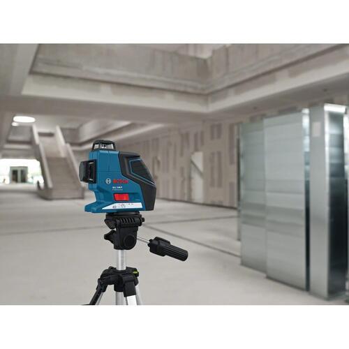 Bosch Plane Line Laser With Tripod GLL 3-80 3x360° 30m
