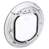 Glass Fitting Maxi Dual Glaze Cat Door Diameter: 304mm Clear - Catwalk