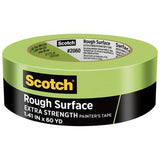 Rough Surface Extra Strength Painter's Masking Tape 36mm x 55m Green - Scotch