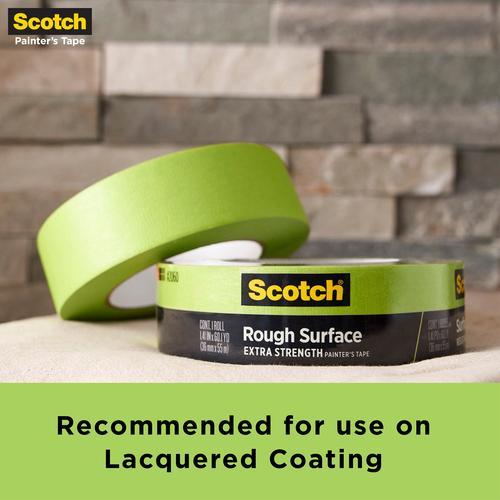 Rough Surface Extra Strength Painter's Masking Tape 36mm x 55m Green - Scotch