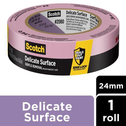 Delicate Surface Painter's Masking Tape 24mm x 55m Purple - Scotch
